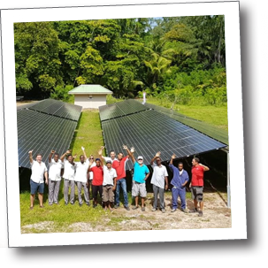 Solar Power for an exclusive island resort on the Seychelles