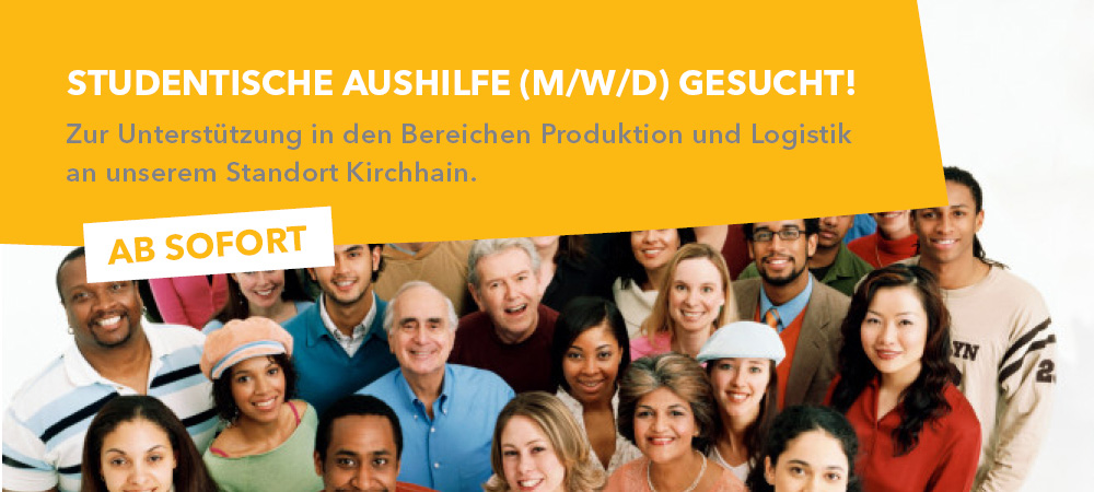 Slider Job Studentische Aushilfen 