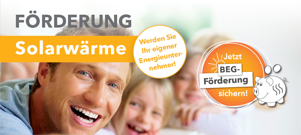 Förderung Solarwärme