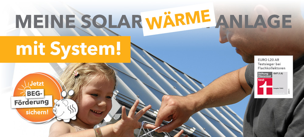 Meine Solarwärmeanlage