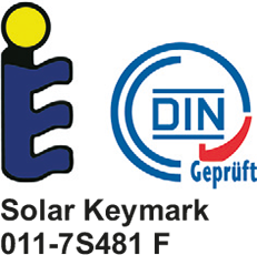 SolarKeymark EURO L20 AR